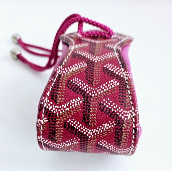 Goyard Herringbone Pink Small Pouch - Picture 3 of 8
